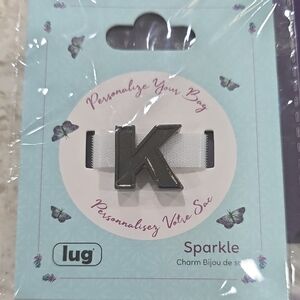 Lug Gunmetal Bag Charm Accessory